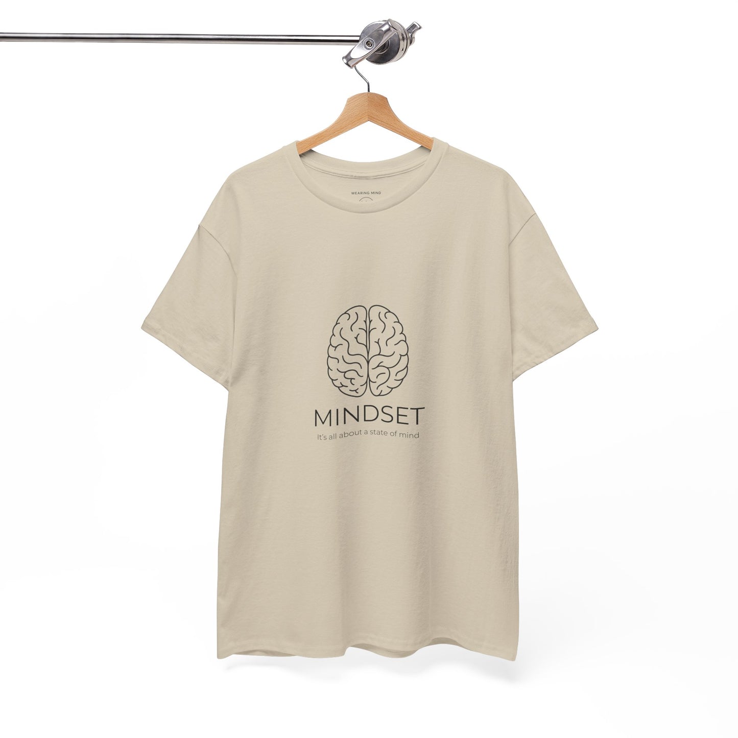 Mindset Unisex Heavy Cotton Tee - Motivational Shirt, Gift, Positive Vibe, Wellness Fashion, Inspirational Clothing