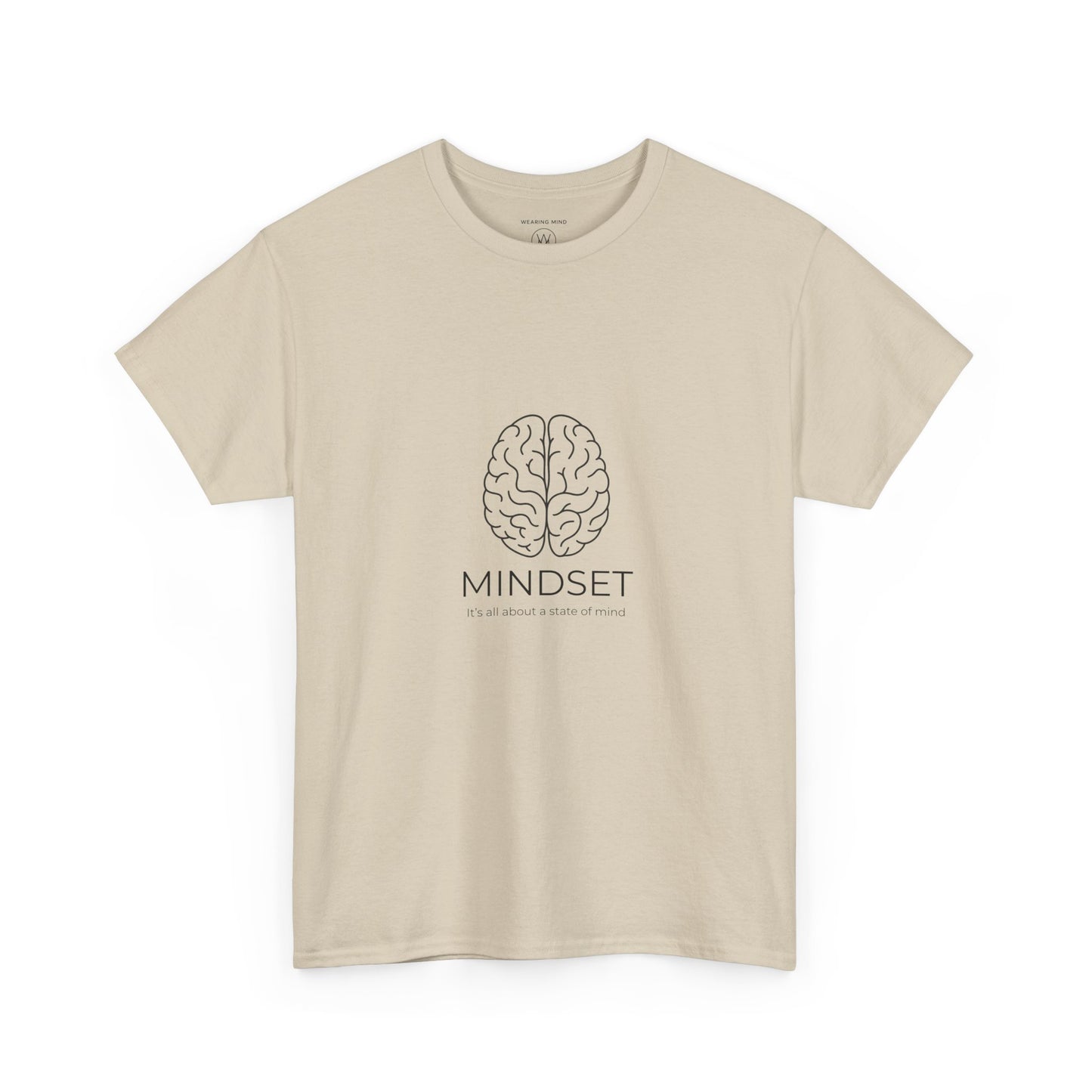 Mindset Unisex Heavy Cotton Tee - Motivational Shirt, Gift, Positive Vibe, Wellness Fashion, Inspirational Clothing