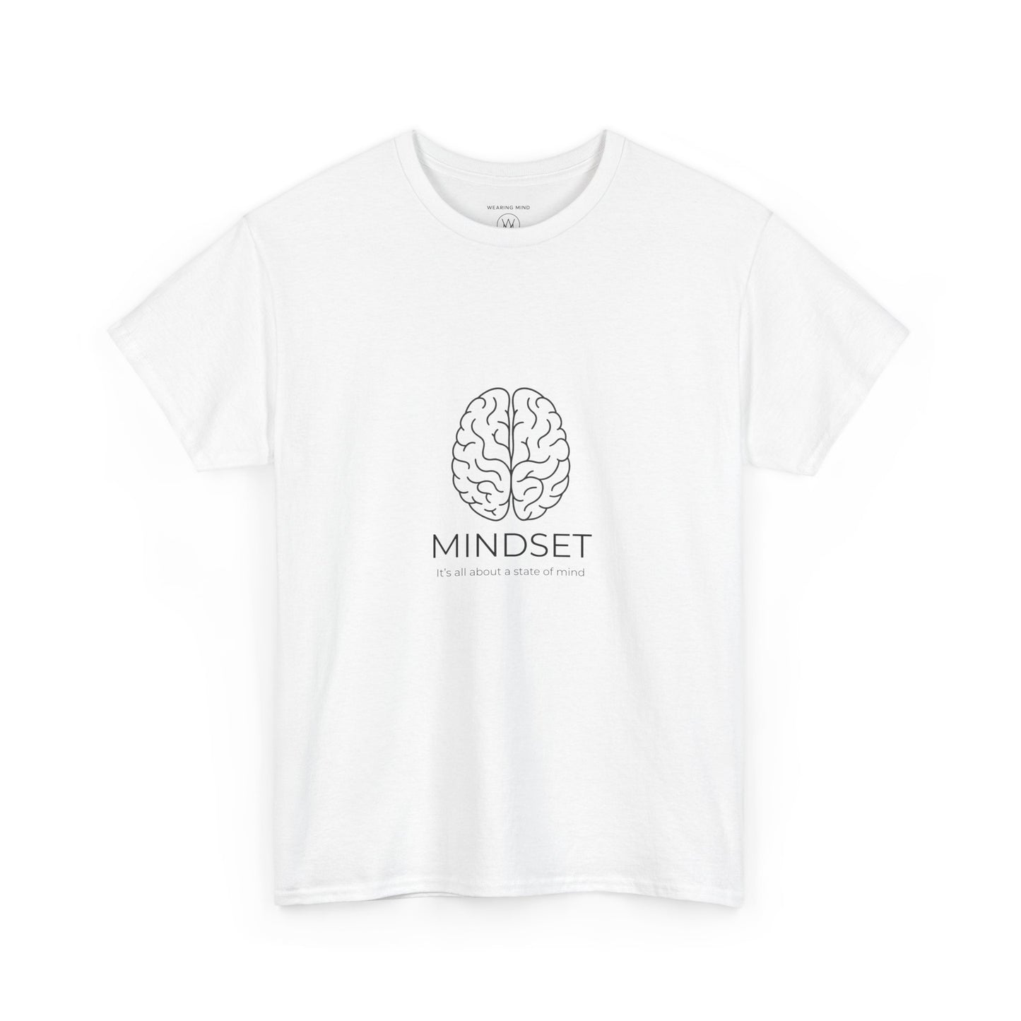 Mindset Unisex Heavy Cotton Tee - Motivational Shirt, Gift, Positive Vibe, Wellness Fashion, Inspirational Clothing