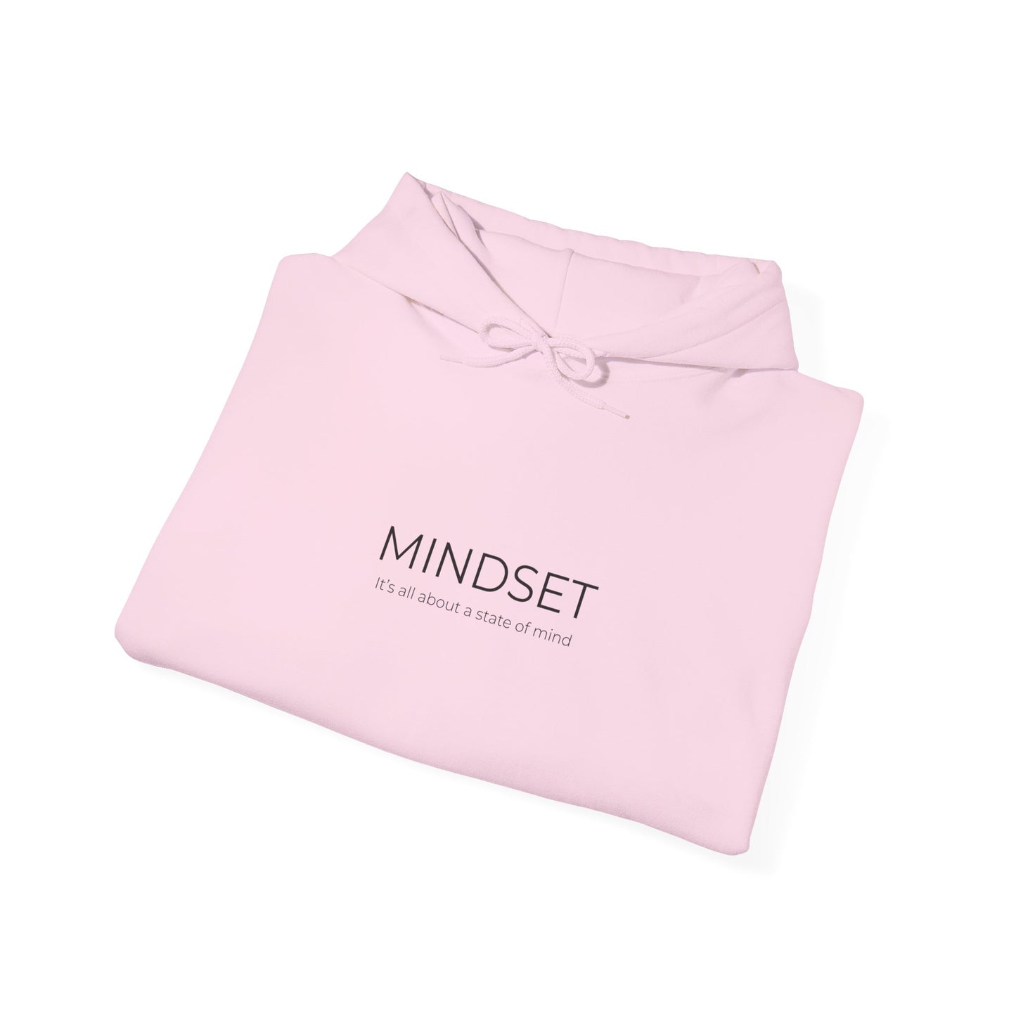 Mindset Unisex Heavy Blend Hooded Sweatshirt, Cozy Hoodie for Inspiration, Perfect Gift for Mindfulness, Motivational Apparel.