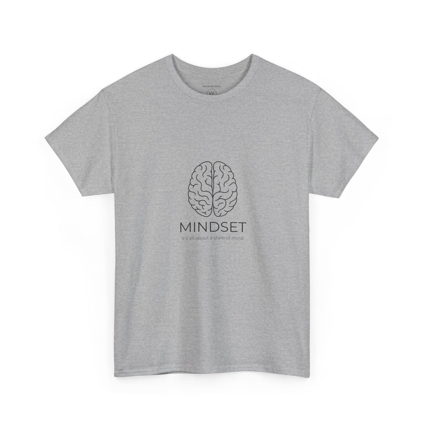 Mindset Unisex Heavy Cotton Tee - Motivational Shirt, Gift, Positive Vibe, Wellness Fashion, Inspirational Clothing