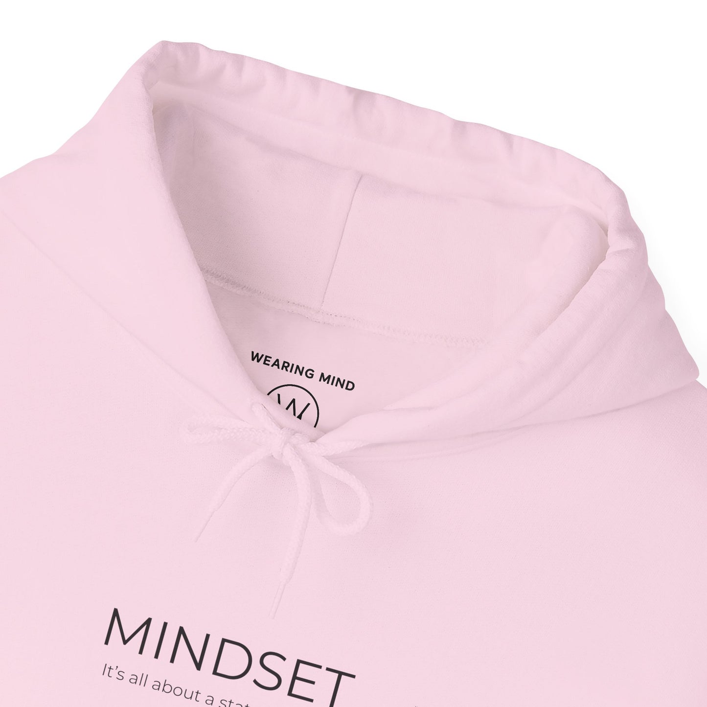 Mindset Unisex Heavy Blend Hooded Sweatshirt, Cozy Hoodie for Inspiration, Perfect Gift for Mindfulness, Motivational Apparel.