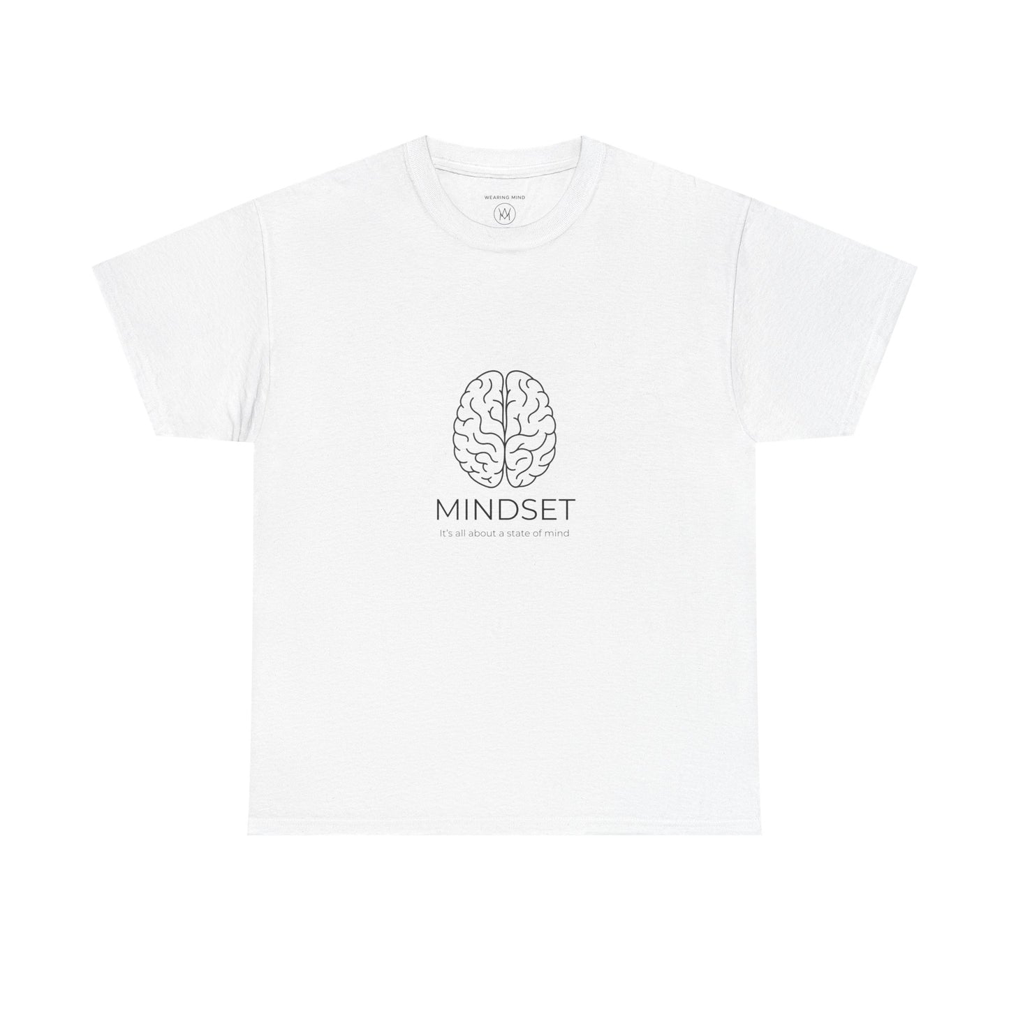 Mindset Unisex Heavy Cotton Tee - Motivational Shirt, Gift, Positive Vibe, Wellness Fashion, Inspirational Clothing