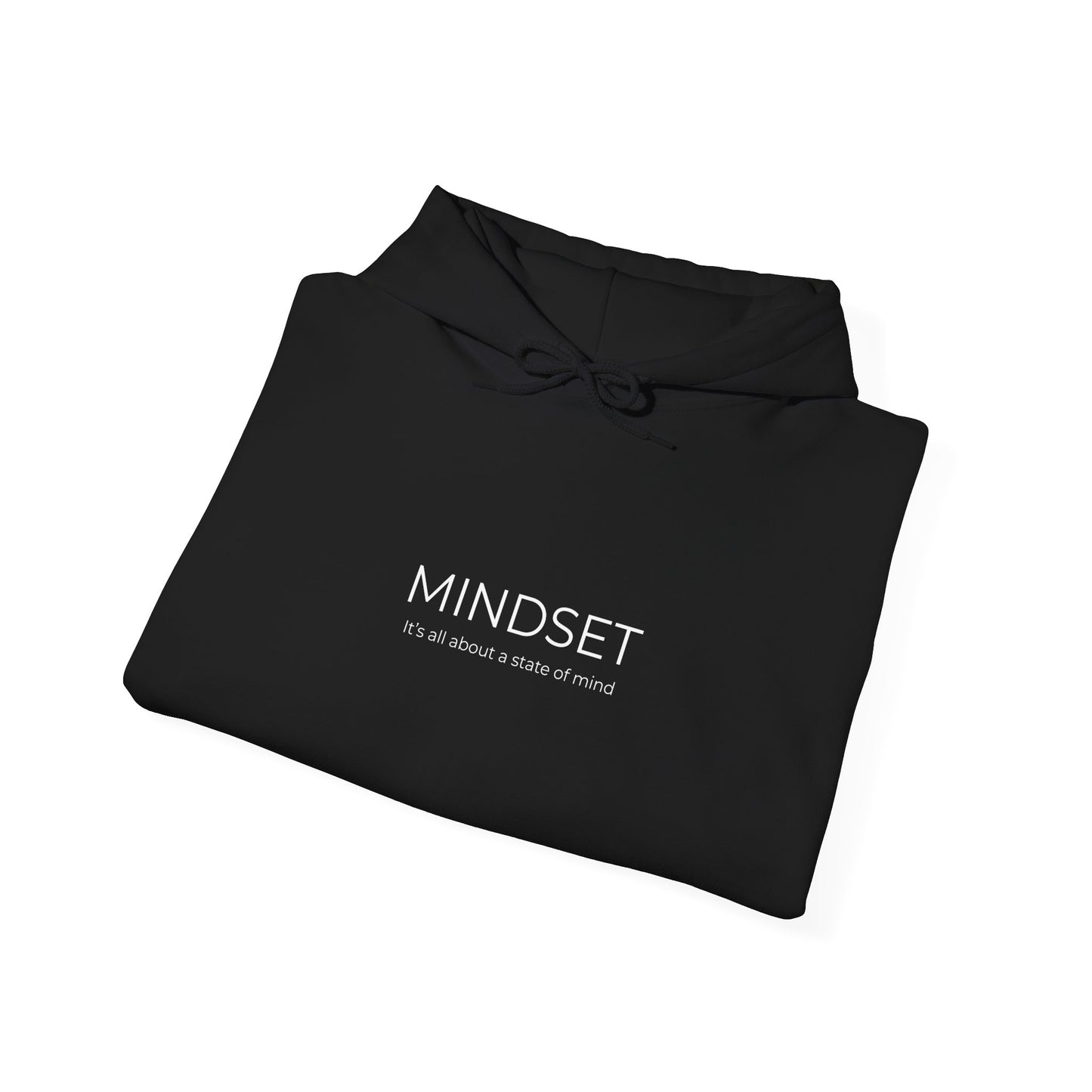 Mindset Unisex Heavy Blend Hooded Sweatshirt, Cozy Hoodie for Inspiration, Perfect Gift for Mindfulness, Motivational Apparel.