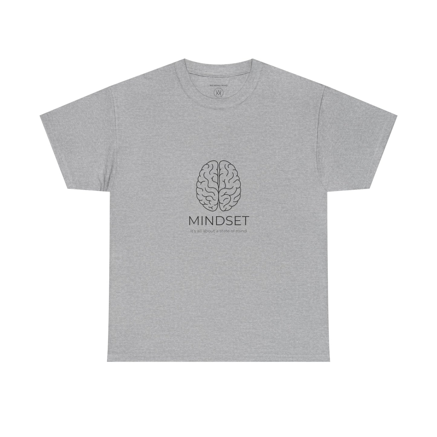 Mindset Unisex Heavy Cotton Tee - Motivational Shirt, Gift, Positive Vibe, Wellness Fashion, Inspirational Clothing