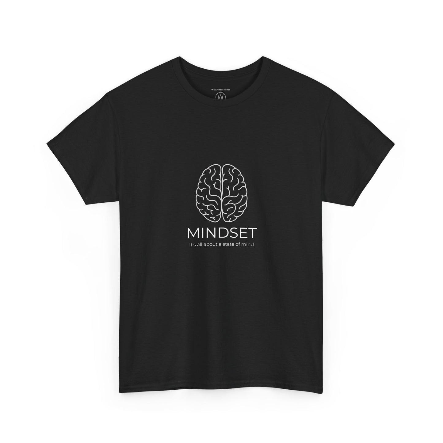 Mindset Unisex Heavy Cotton Tee - Motivational Shirt, Gift, Positive Vibe, Wellness Fashion, Inspirational Clothing