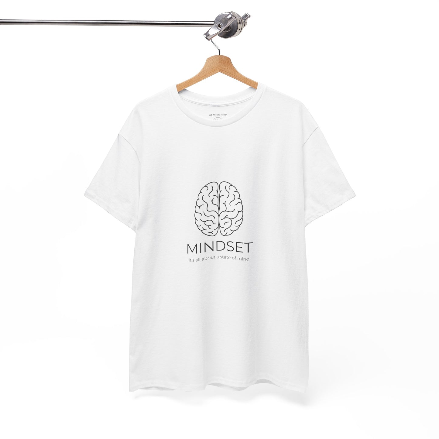 Mindset Unisex Heavy Cotton Tee - Motivational Shirt, Gift, Positive Vibe, Wellness Fashion, Inspirational Clothing