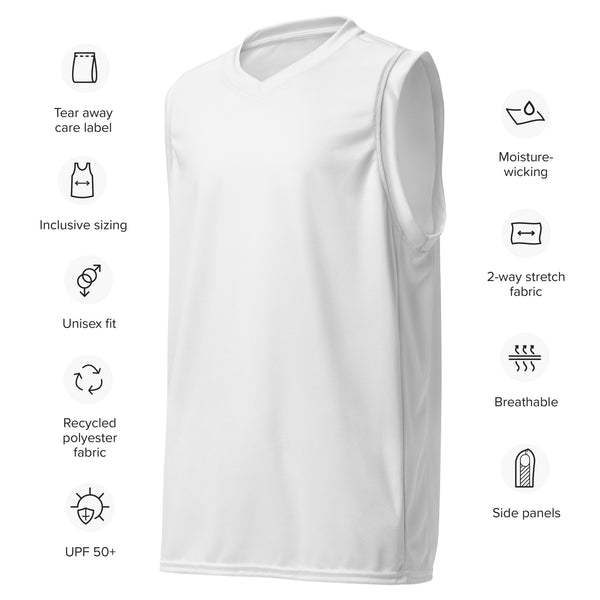 Maillot de basketball unisexe
