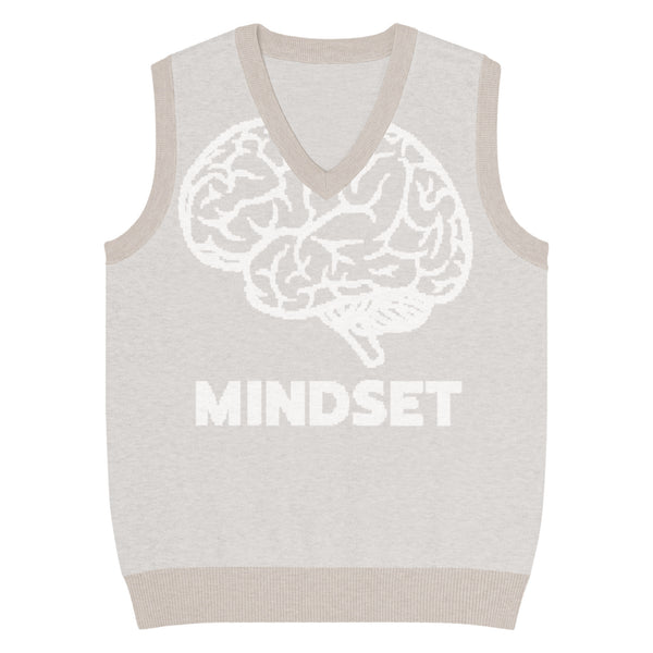 Gilet en maille à col en V